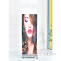 10 cm rahmenloser vertikaler Stoffwerbung Light Box